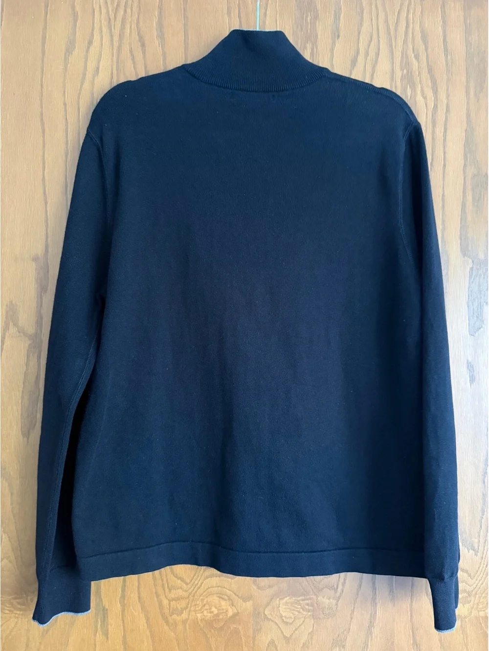 Banana Republic Men’s Cotton Cashmere Blend Quarter-Zip Sweater – Size M